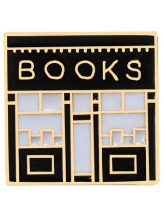 Book Shop Enamel Pin